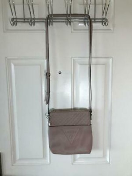 Guess Handbags - GUESS Crossbody Handbag Purse Beige/Taupe